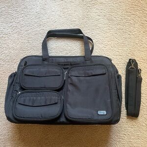 Lug PJ Duffle in Brushed Black